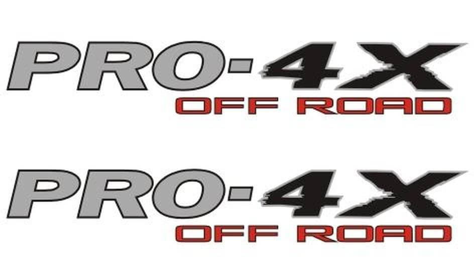Juego de adhesivos laterales PRO-4X Off Road para Nissan Titan