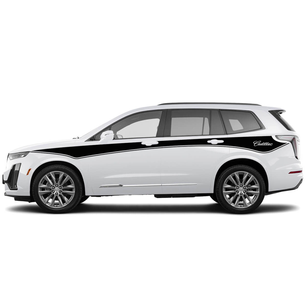 2 NUEVA PUERTE DE LA PUERTA DE LA PIEZA DE LA PEQUEÑA CLÁSICA STRIPE WIDE WIDE PARA CADILLAC XT6