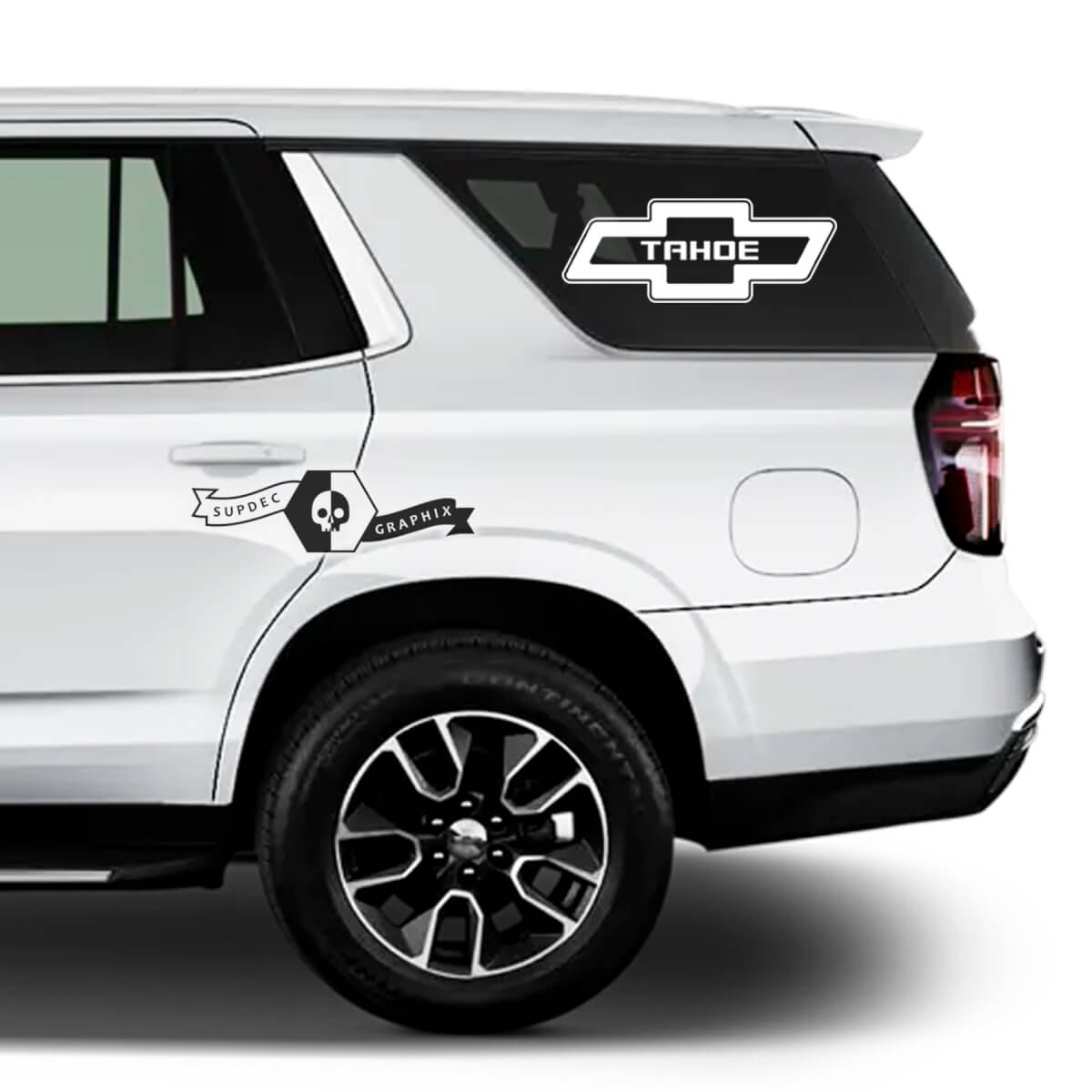 2x 2020 2021 2022 2023 + gráficos Chevrolet Tahoe logotipo de vinilo calcomanía de vinilo