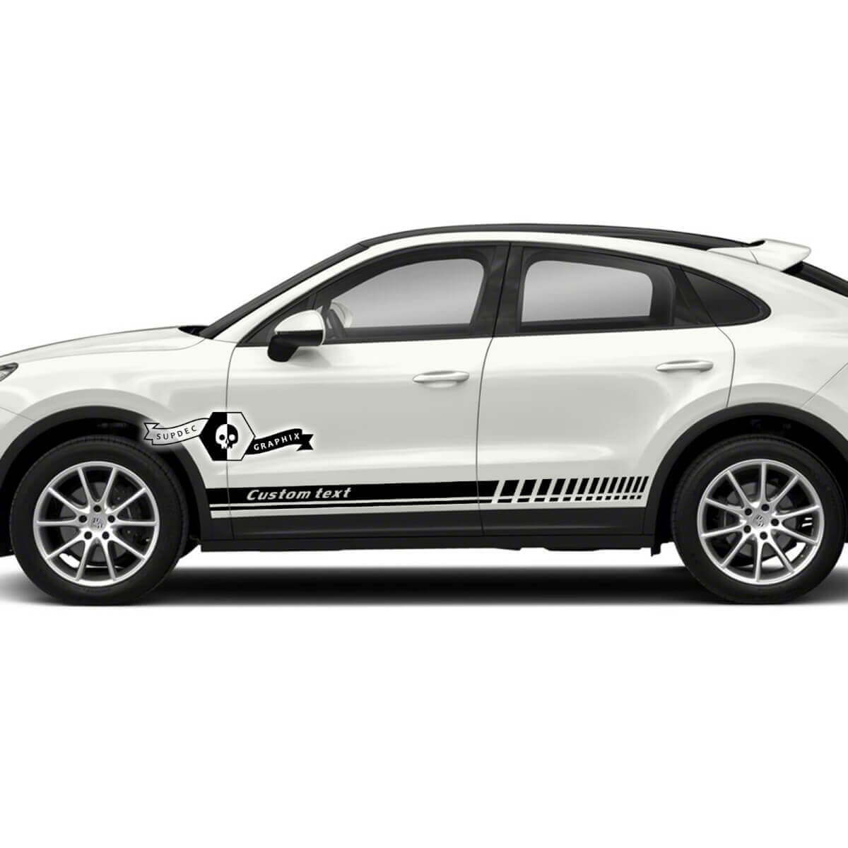 Porsche Cayenne Turbo Side Line Stripes Calcomanías Pegatinas 2003 presente
