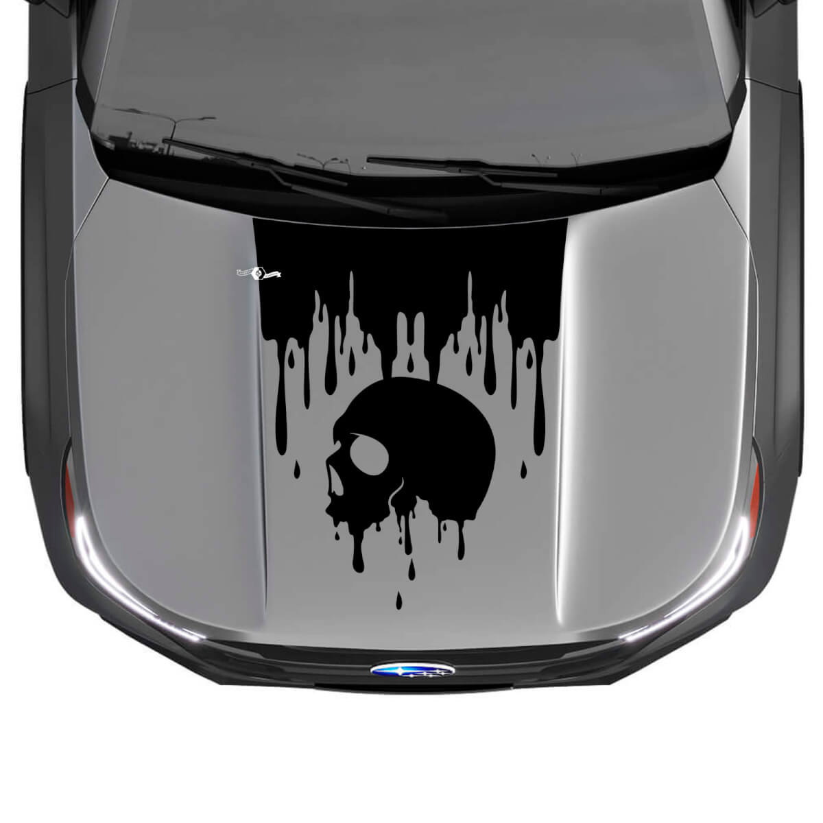Campa de calavera gráficos de sangre pegatinas de vinilo calcomanías ajustados Suba forester

