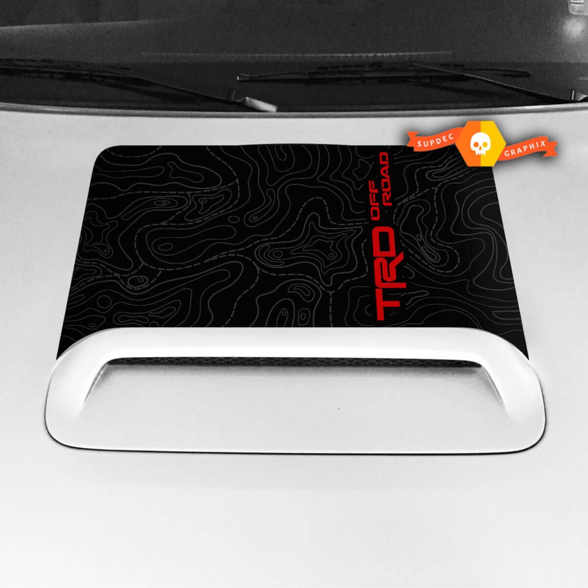 Toyota 4runner TRD Hood Scoop Pegatina Calcomanía Gráficos 2020 2021 2022 2023
