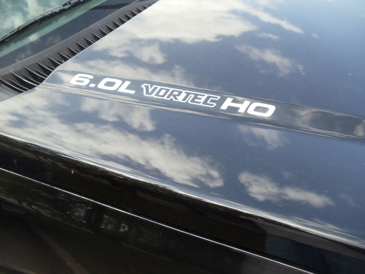 Kit de Vinilos para Capó 6.0L Vortec HO para Camión Chevy 4x4