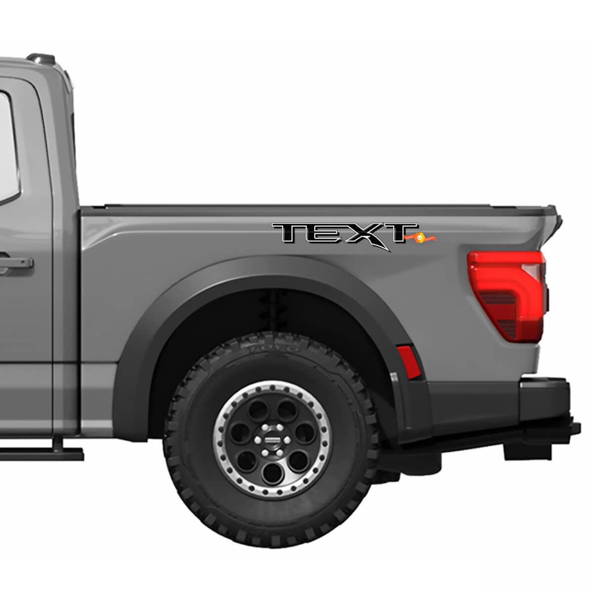 Gen 3 truck power truck Side Bed Decal Sticker Vinilo Gráficos Logo
