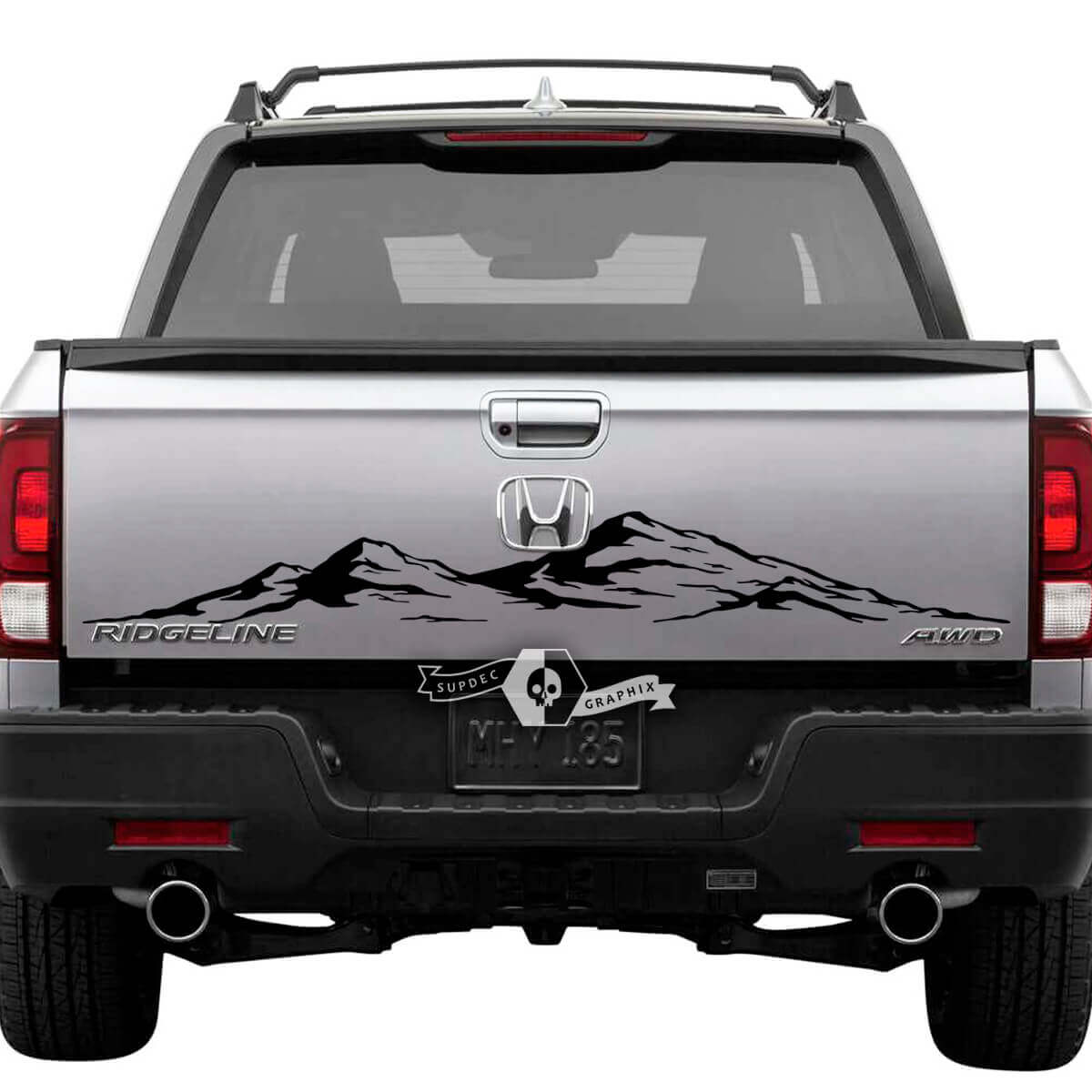 Trasero HONDA RIDGELINE vinilo cuerpo calcomanía pegatina gráficos emblema logo
