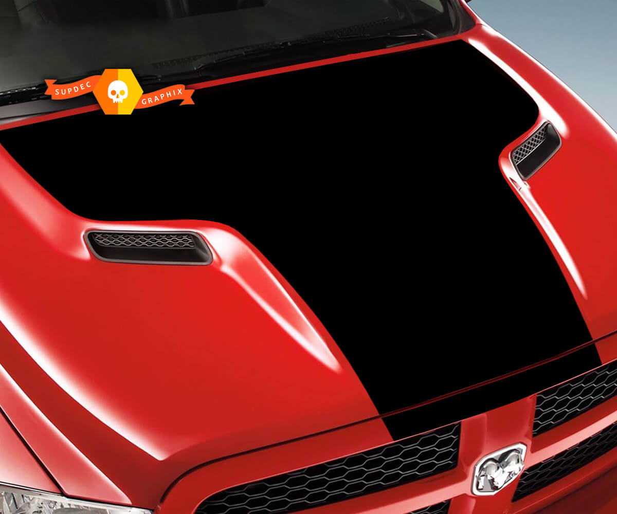 Dodge Ram 1500 Hood RT R/T estilo camión vinilo pegatina calcomanía gráfica Pick Up Pickup
