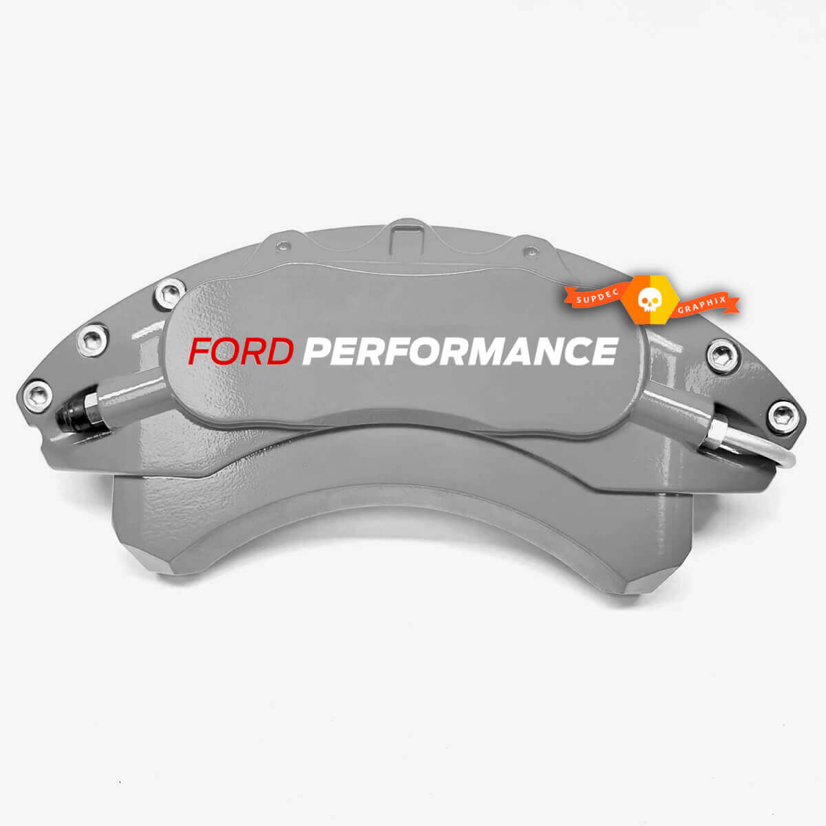 Kit de 6 Calcomanías de Vinilo para Calipers de Frenos de Alto Rendimiento para Musclecars