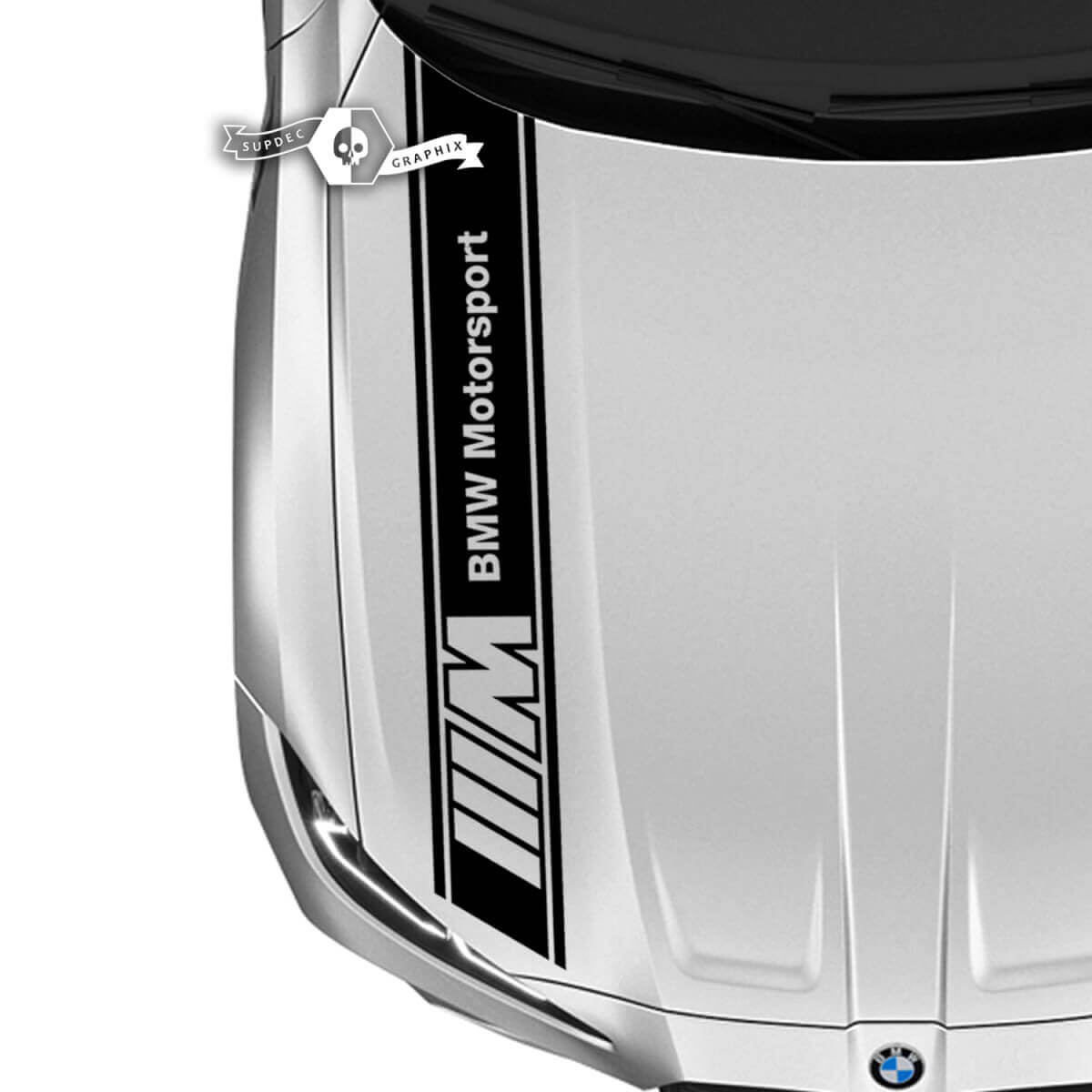 2021+ BMW M4 M3 G80 G82 G83 Hood M BMW Performance Vinilo Calcomanía Pegatina
