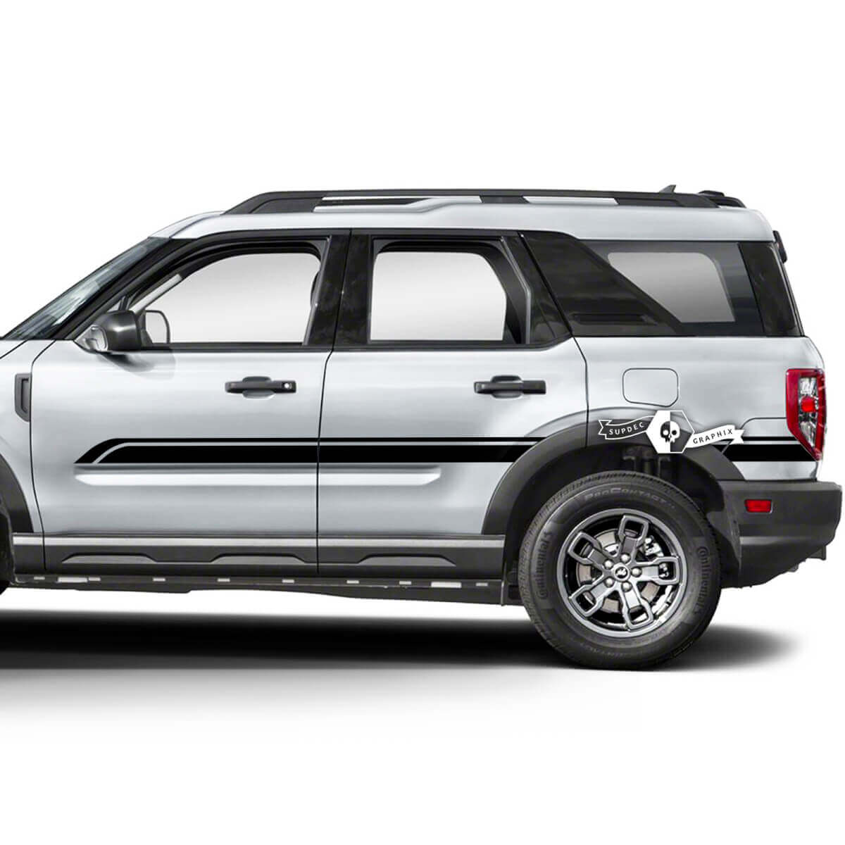 2x Musclecar horse Puertas Side Fender Trim Line Calcomanías Pegatinas
