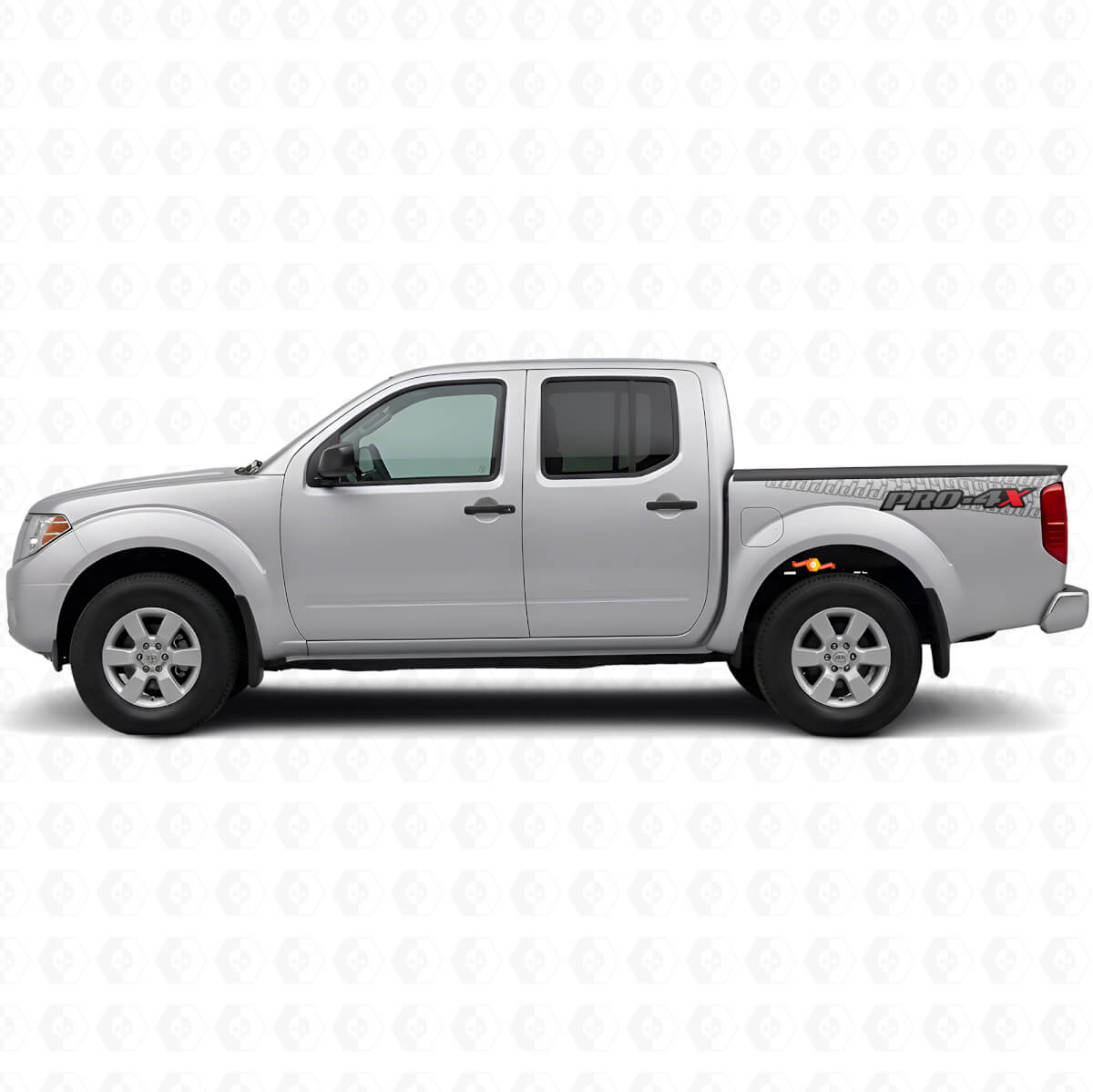 Vinilo lateral PRO-4X para Nissan Xterra y Frontier Pro X4