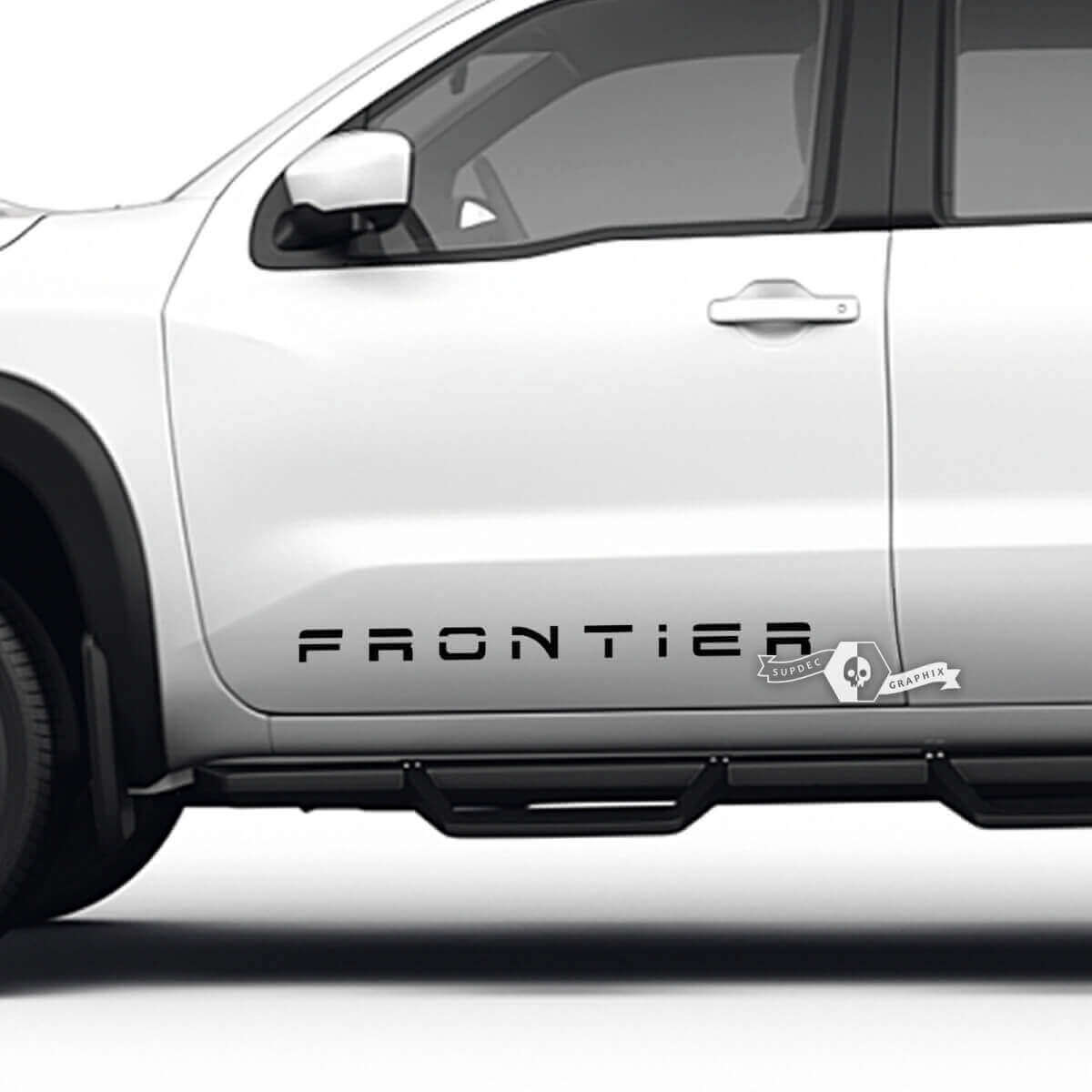 Kit de Vinilos con Letras para Puerta Lateral Frontier para Nissan Frontier