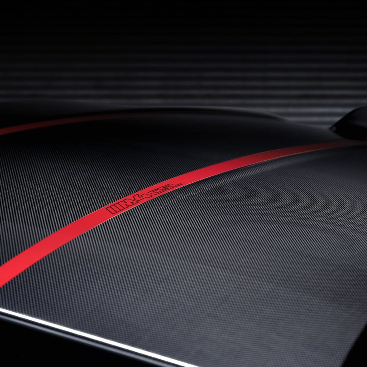Calcomanía de vinilo de rayas estilo CSL lateral y techo para BMW M4 M3 G82 G83 M Performance
