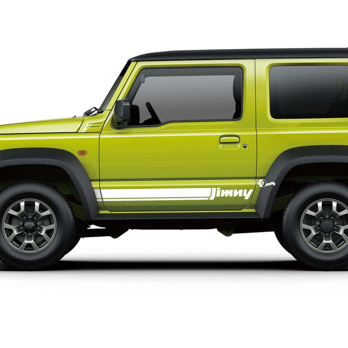 Calcomanías de franjas laterales para paneles de zócalo para Suzuki JIMNY