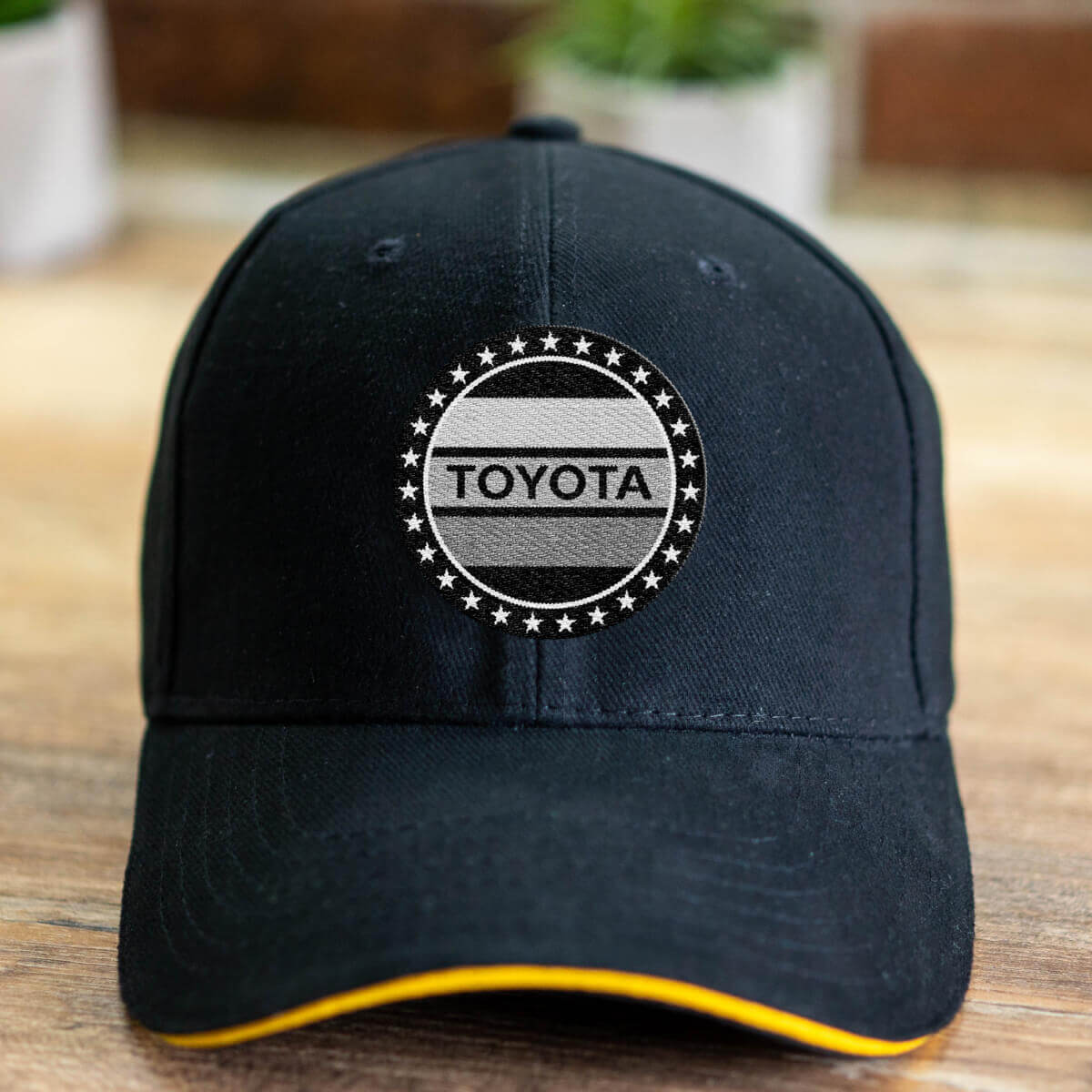 Toyota TRD Gris Vintage Estrellas Trucker Sombrero bordado Toyota Logo Gorra de béisbol
