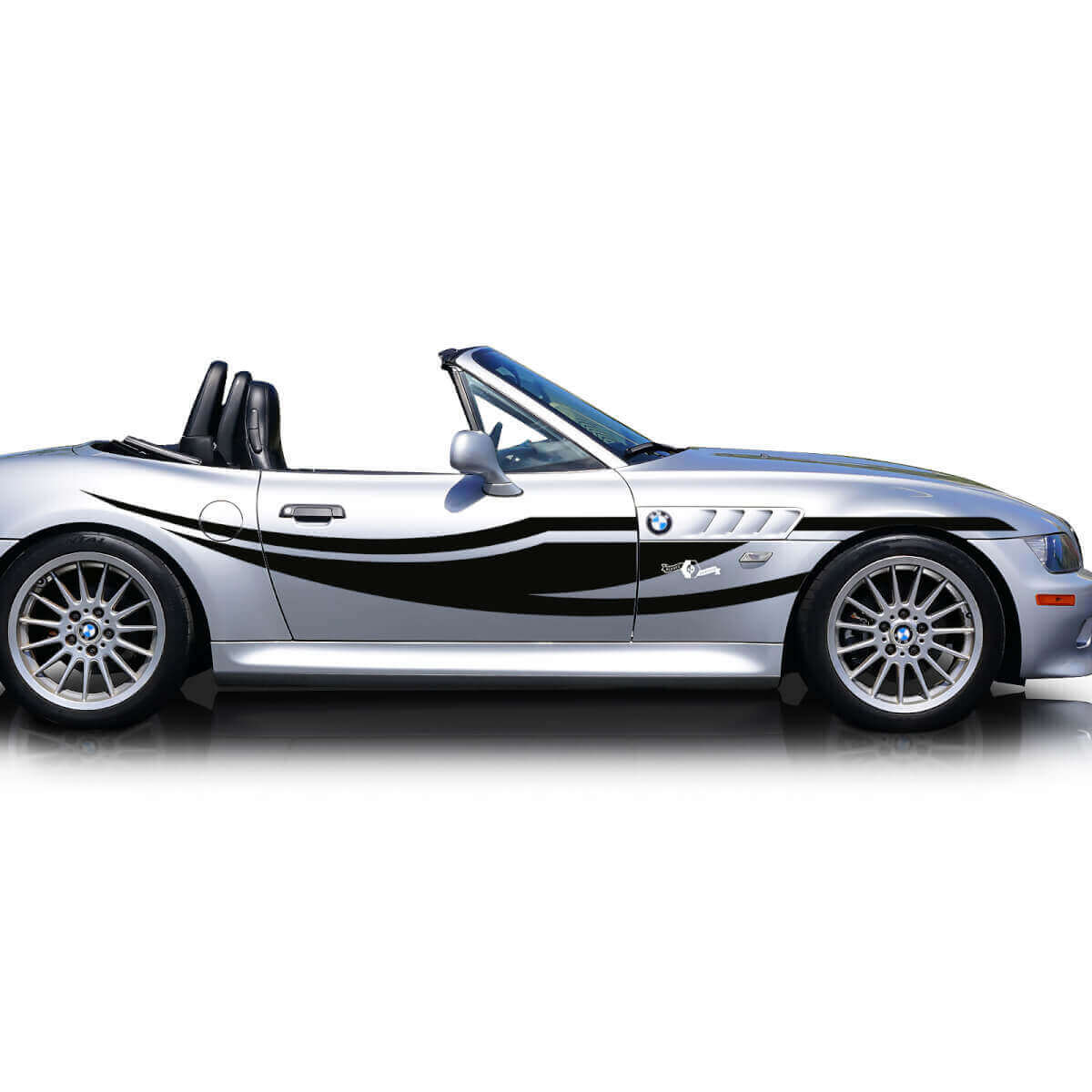 Calcomanía gráfica de vinilo Tribal Side Doors para BMW Z3