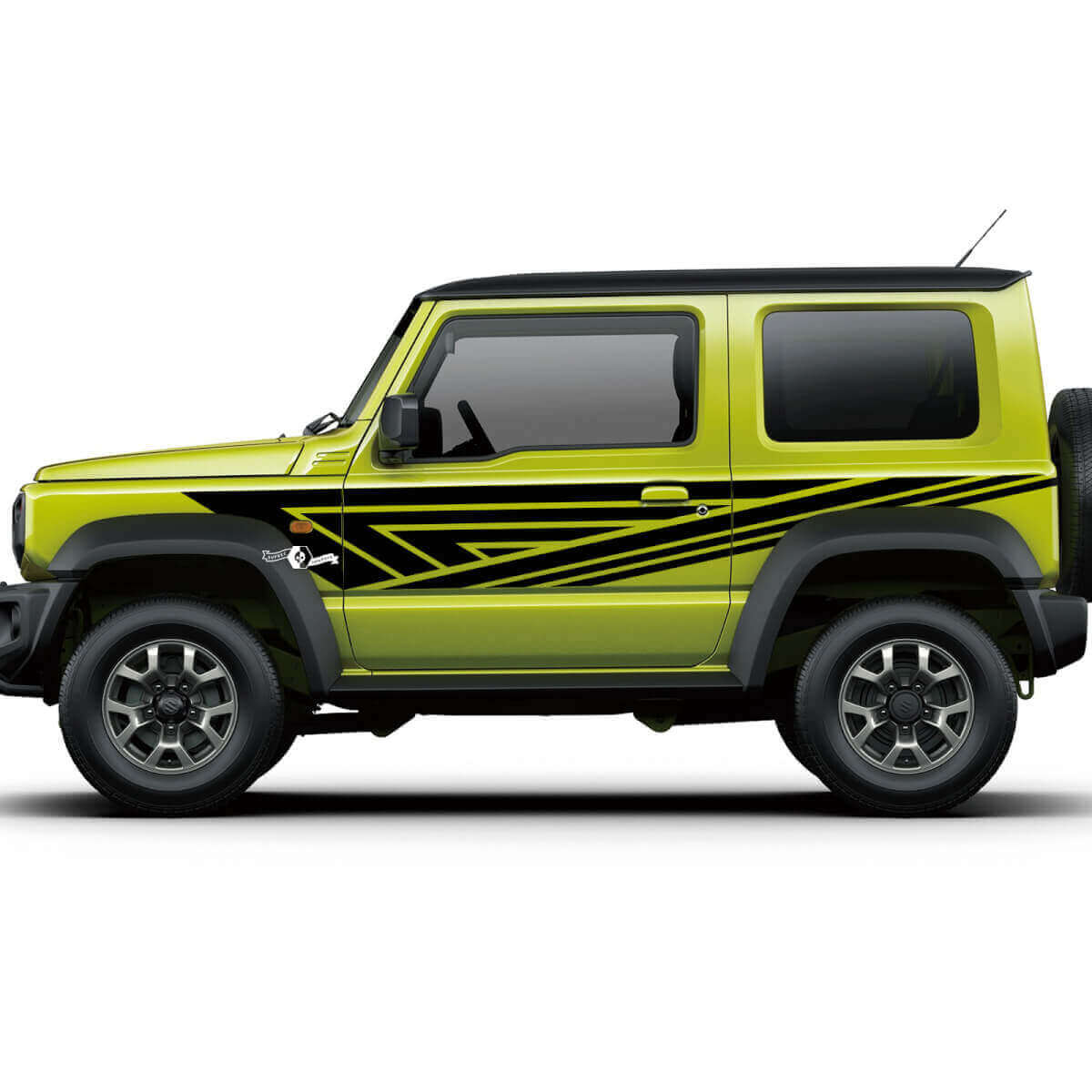 Gráficos Laterales de Líneas Abstractas Pegatina para Puertas para Suzuki JIMNY