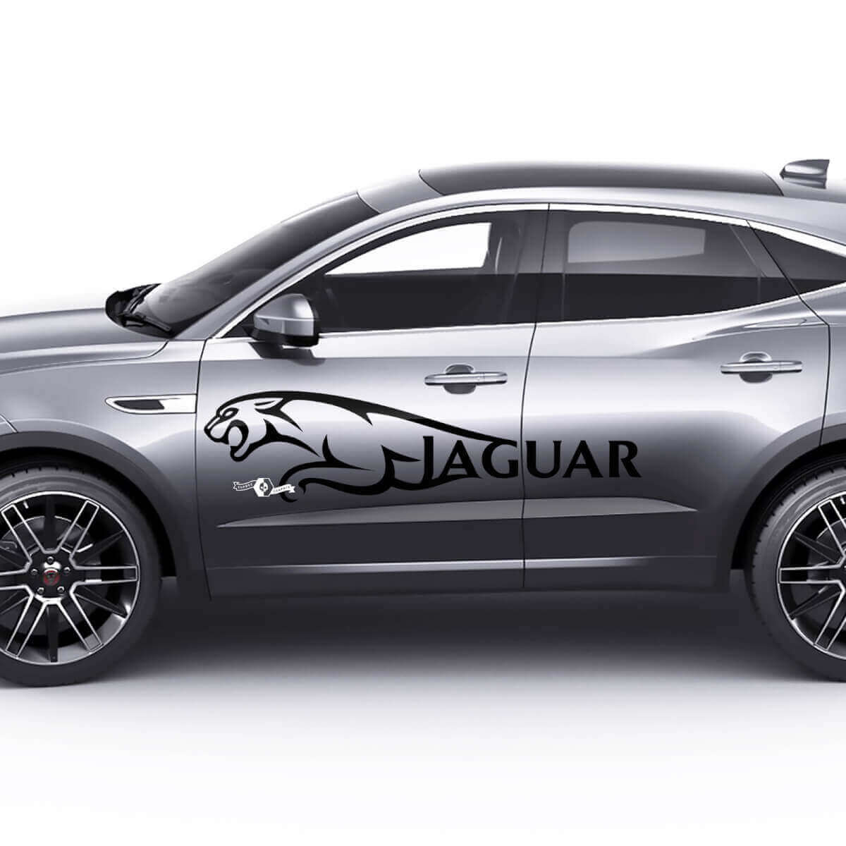 Calcomanía Gráfica de Logo Lateral para Puertas Jaguar Para Jaguar E-Pace