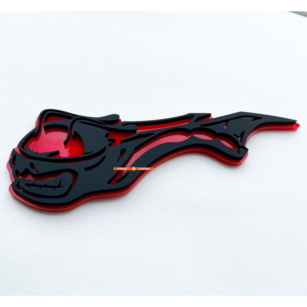 SCATPACK BEE 3D BADGE - Emblema Fender Custom para Dodge Charger & Challenger
