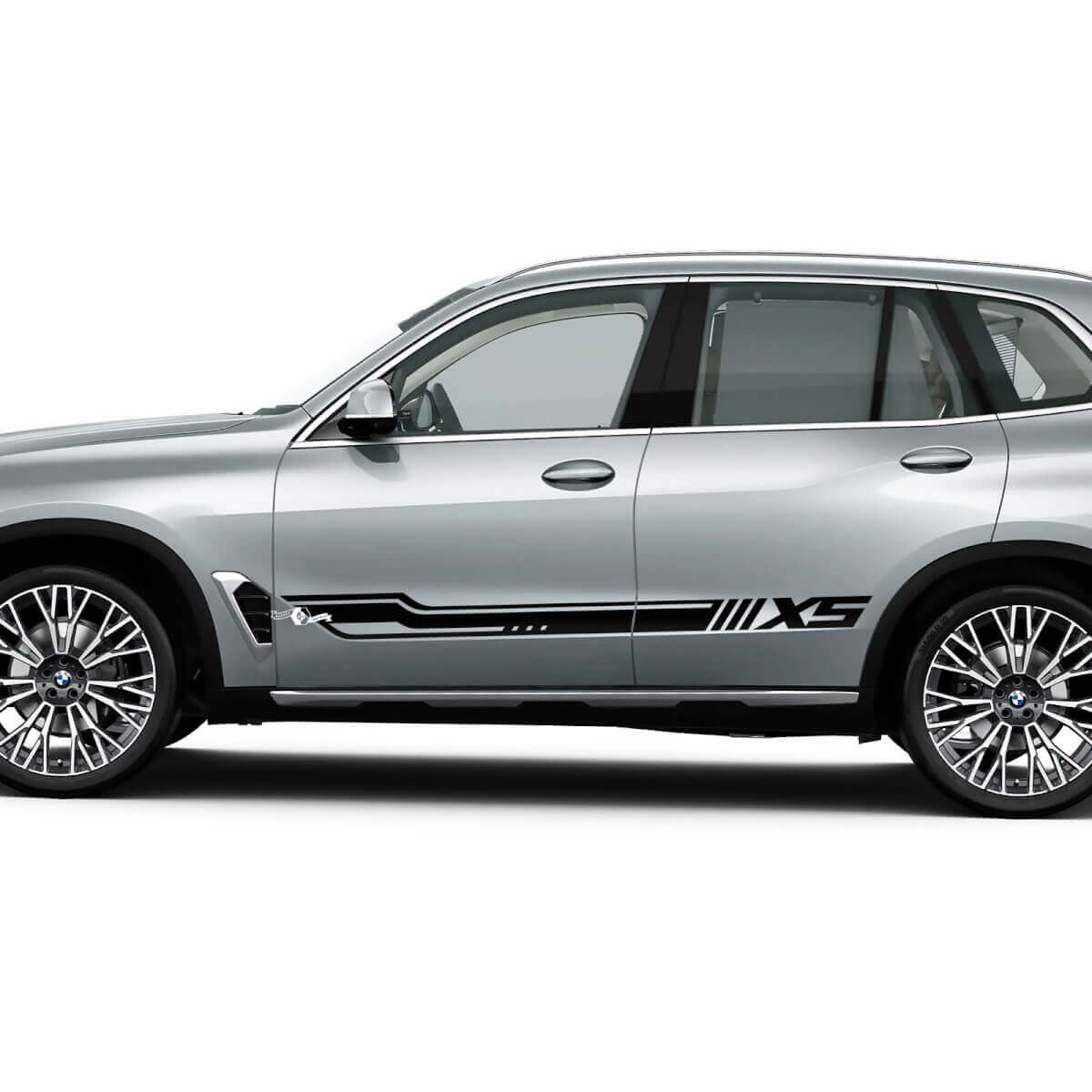 Kit de pegatinas de rayas laterales Dynamic Racing para BMW X5 G05 - Gráficos de vinilo personalizados
