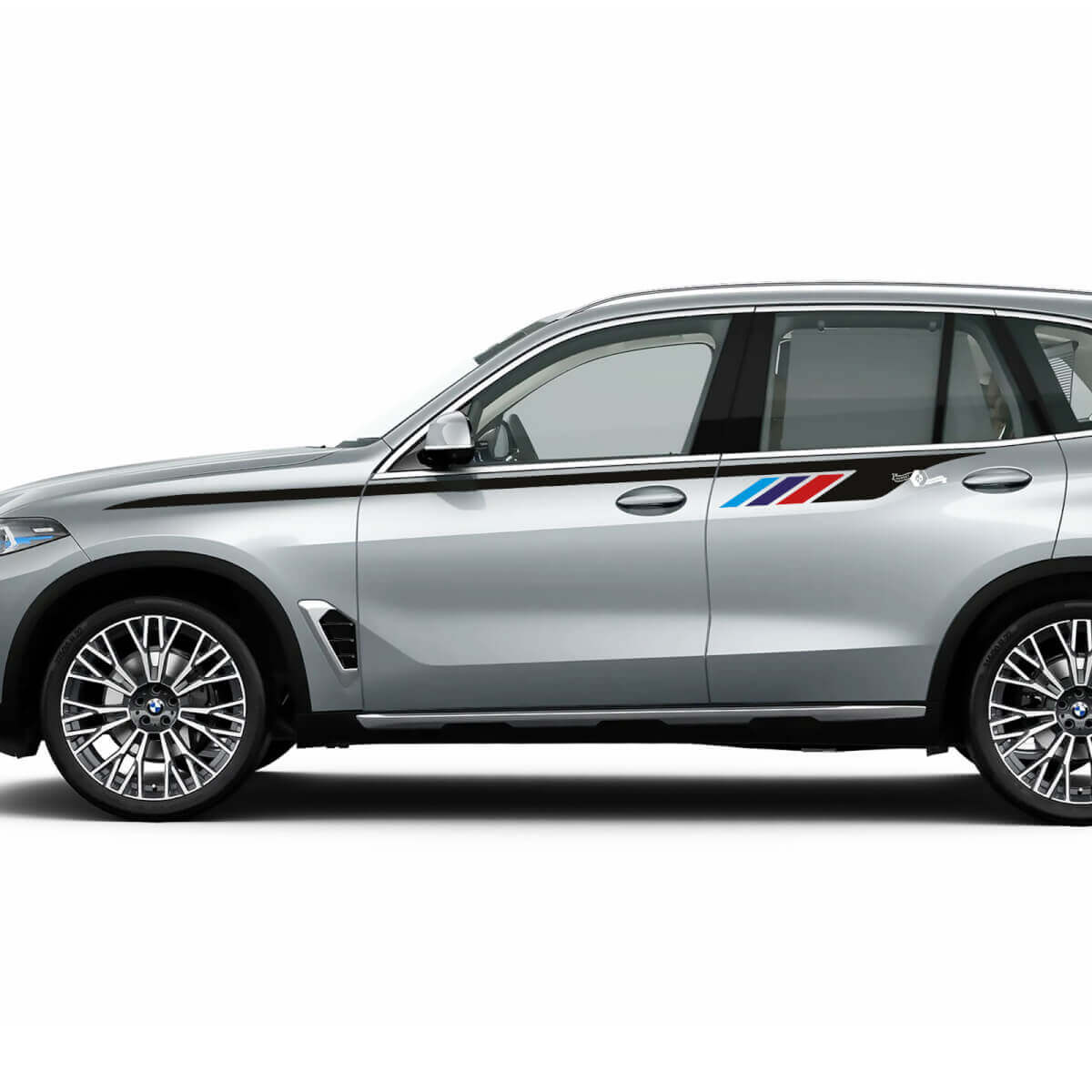Kit de calcomanías laterales M para BMW X5 G05 - Adhesivos de vinilo SupDec Graphix
