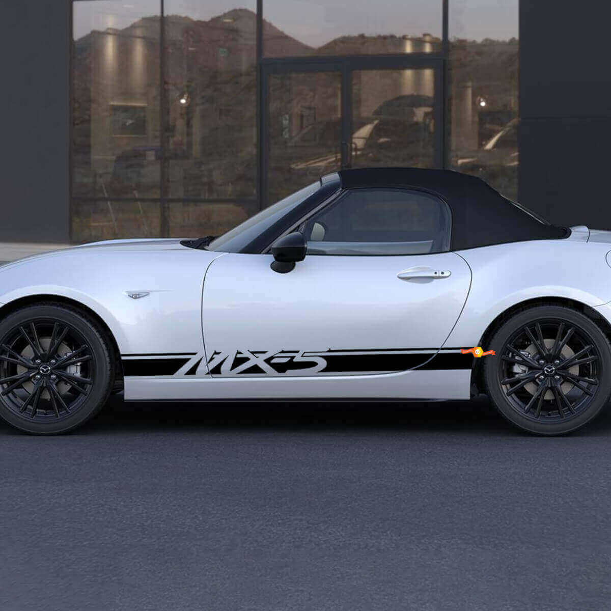 Vinilo adhesivo de raya lateral para puerta MX-5 para Mazda MX-5 Miata