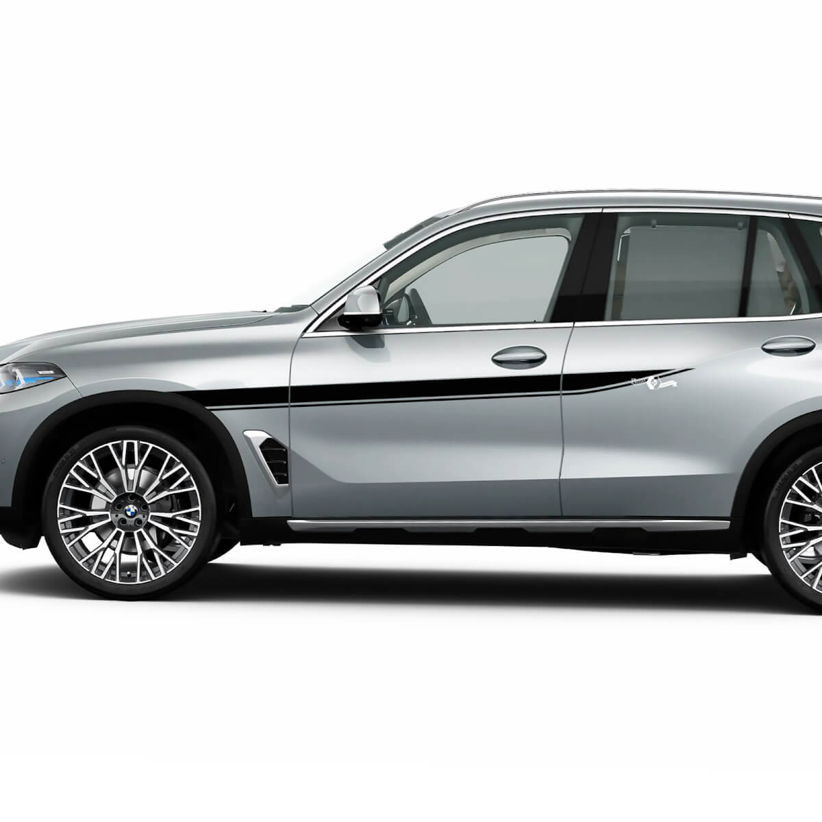 Kit de calcomanías adhesivas de rayas laterales Dynamic Racing para BMW X5 G05 - Gráficos de vinilo personalizados
