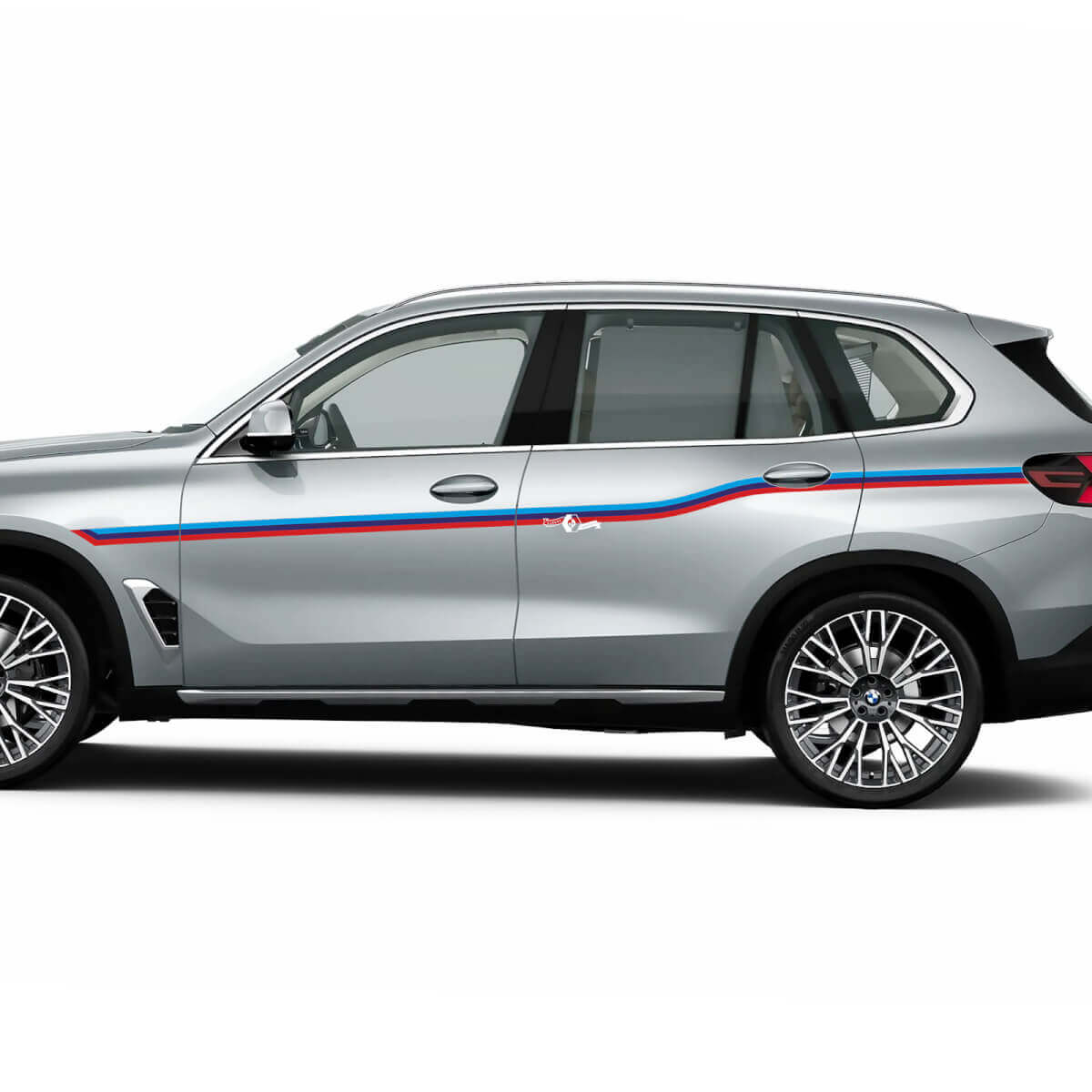 Kit de Calcomanías de Vinilo con Rayas Laterales Estilo M-Style para BMW X5 G05