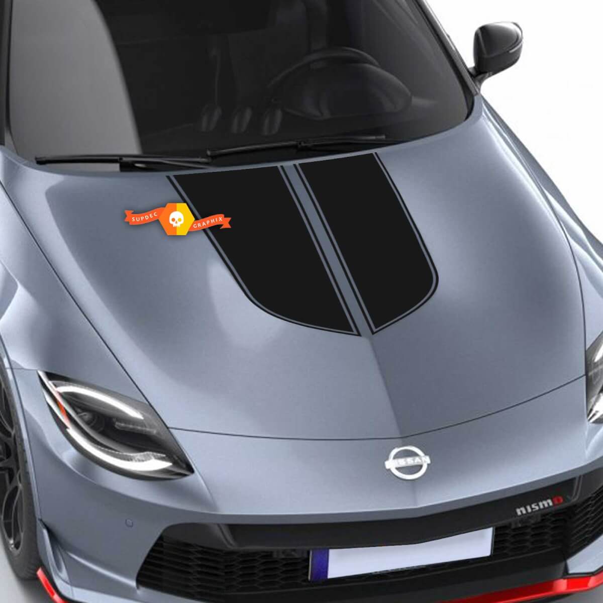 Nissan Nismo Z Nissan Fairlady Z Hood pegatina calcomanía vinilo gráfico 1 color
