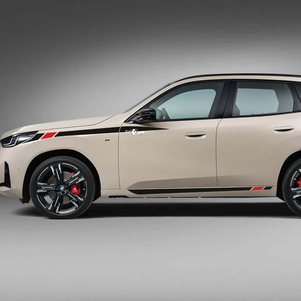 Kit de calcomanías de rayas para puertas laterales BMW X3 2024 - Gráficos de vinilo personalizados para G01 y F25 4
