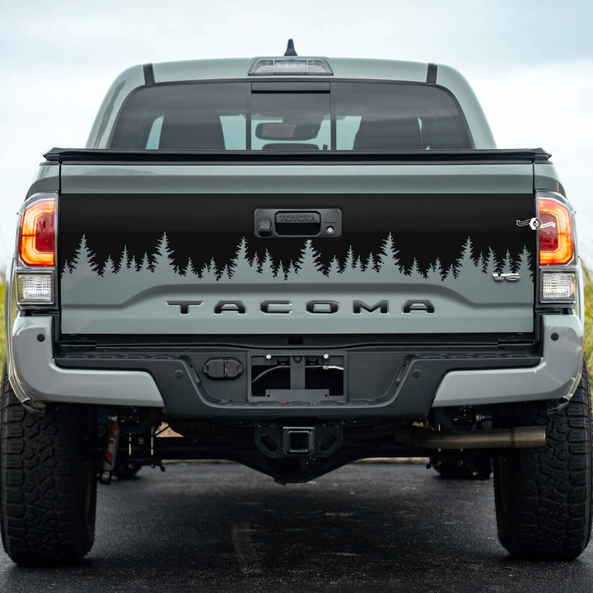 Toyota Tacoma Tailgate Wrap Decal Forrest Edition para Tacoma Vinyl Sticker
