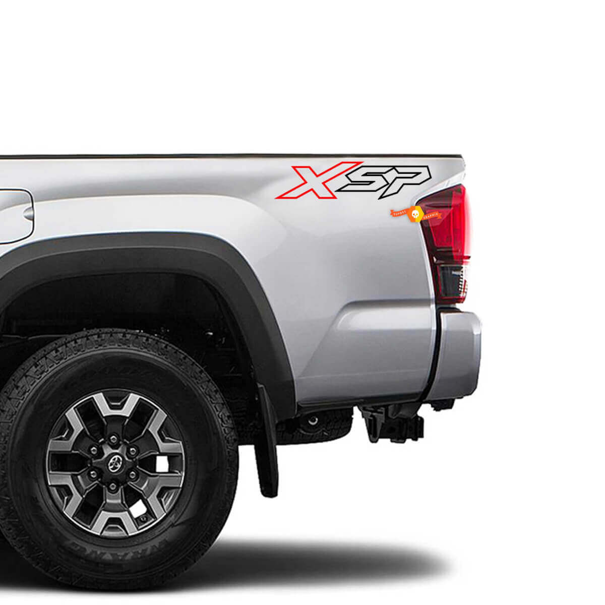 Par Toyota Tacoma XSP Side Truck Vinilo Pegatinas Calcomanía - Kit Gráfico Personalizado
