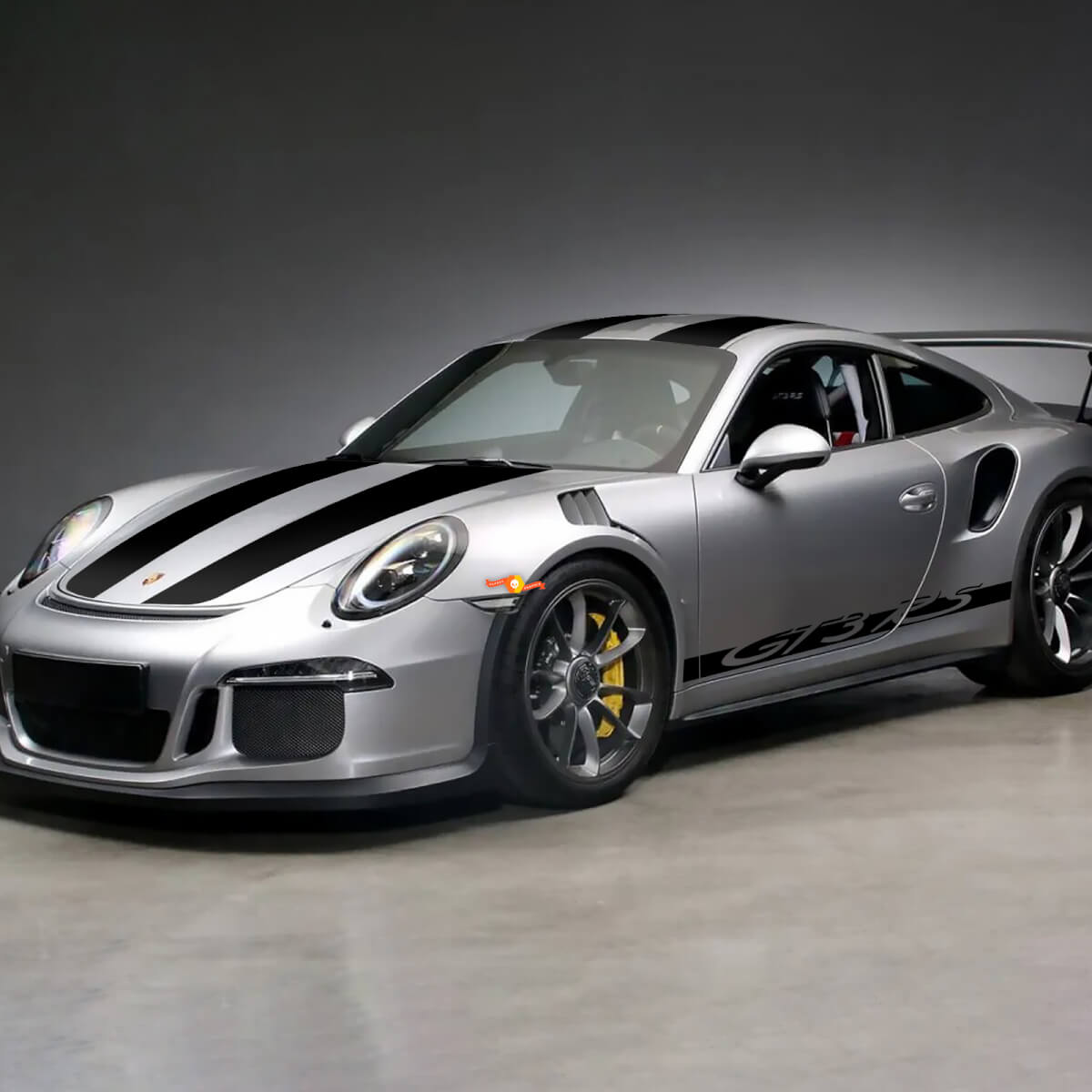 Porsche 911 - 991 Gt3 RS GT3 MR Kit de rayas laterales Adhesivo adhesivo
