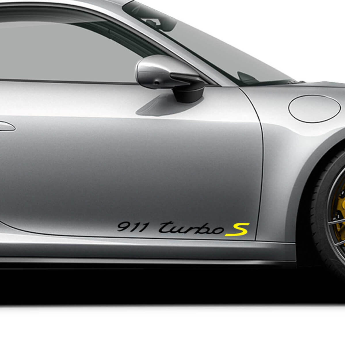 Kit de vinilos adhesivos para puerta lateral 911 Turbo S para Porsche 911
