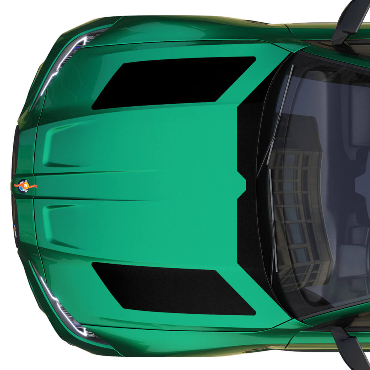 BMW M4 M3 G82 G83 Hood Vent Style pegatina de vinilo
