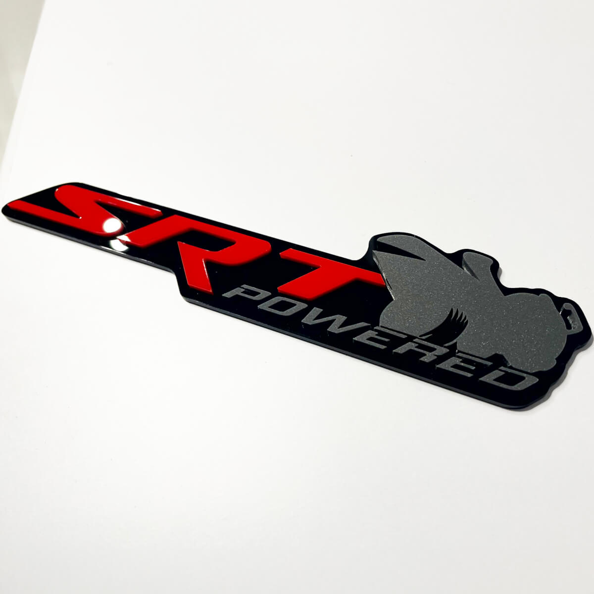 Desarrollado por SRT Scat Pack Bee Dodge Charger Challenger Insignia Guardabarros Insignias para portón trasero Emblema

