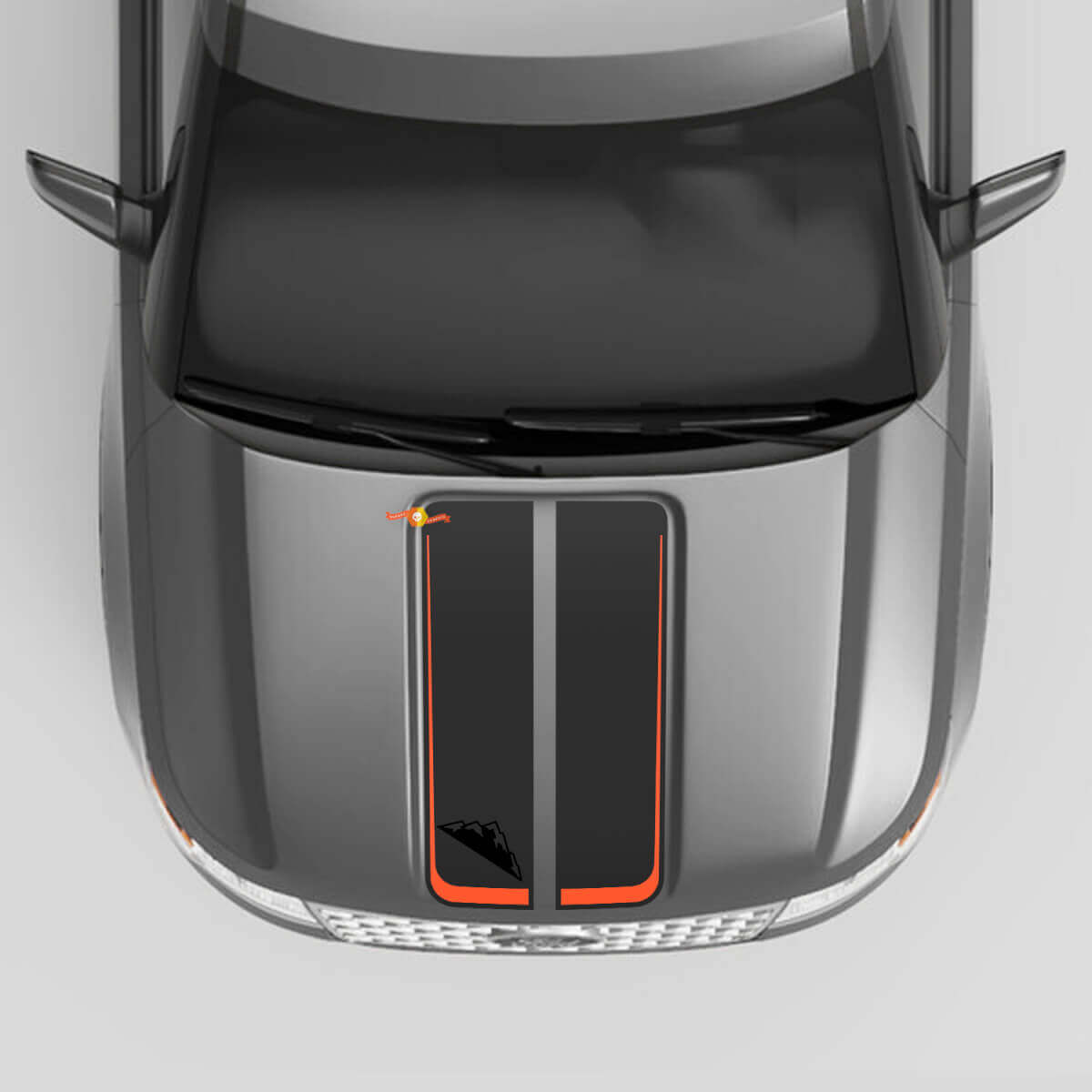 Gráficos de Montañas en el Capó para Musclecar Explorer ST Timberline XLT Platinum King Ranch ST
