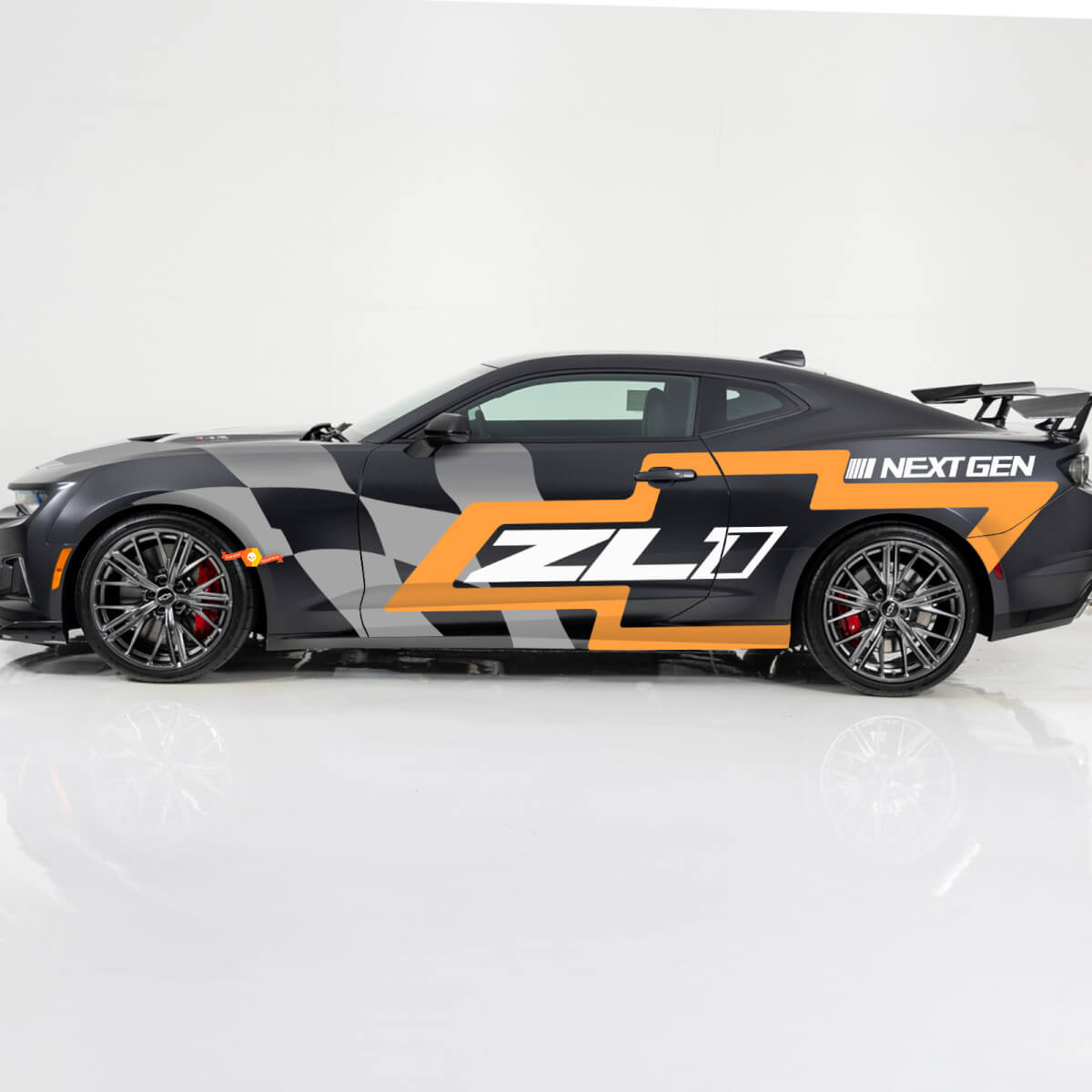 Kit completo Nascar tema vinilo calcomanía gráficos se adapta a Chevrolet Chevy Camaro
