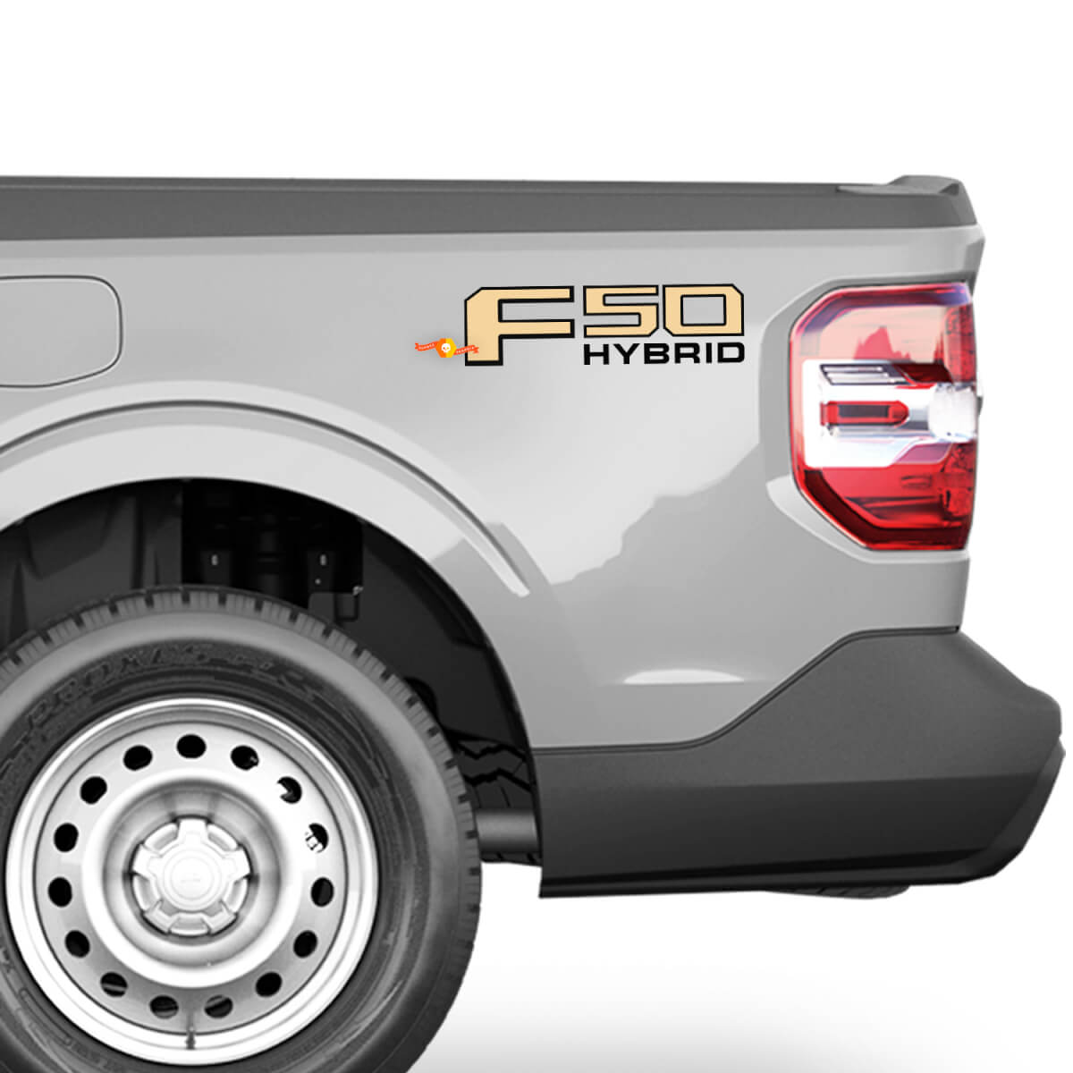 F50 Hybrid Bed Side Vinilo Calcomanías Pegatinas Gráfico para Ford Maverick

