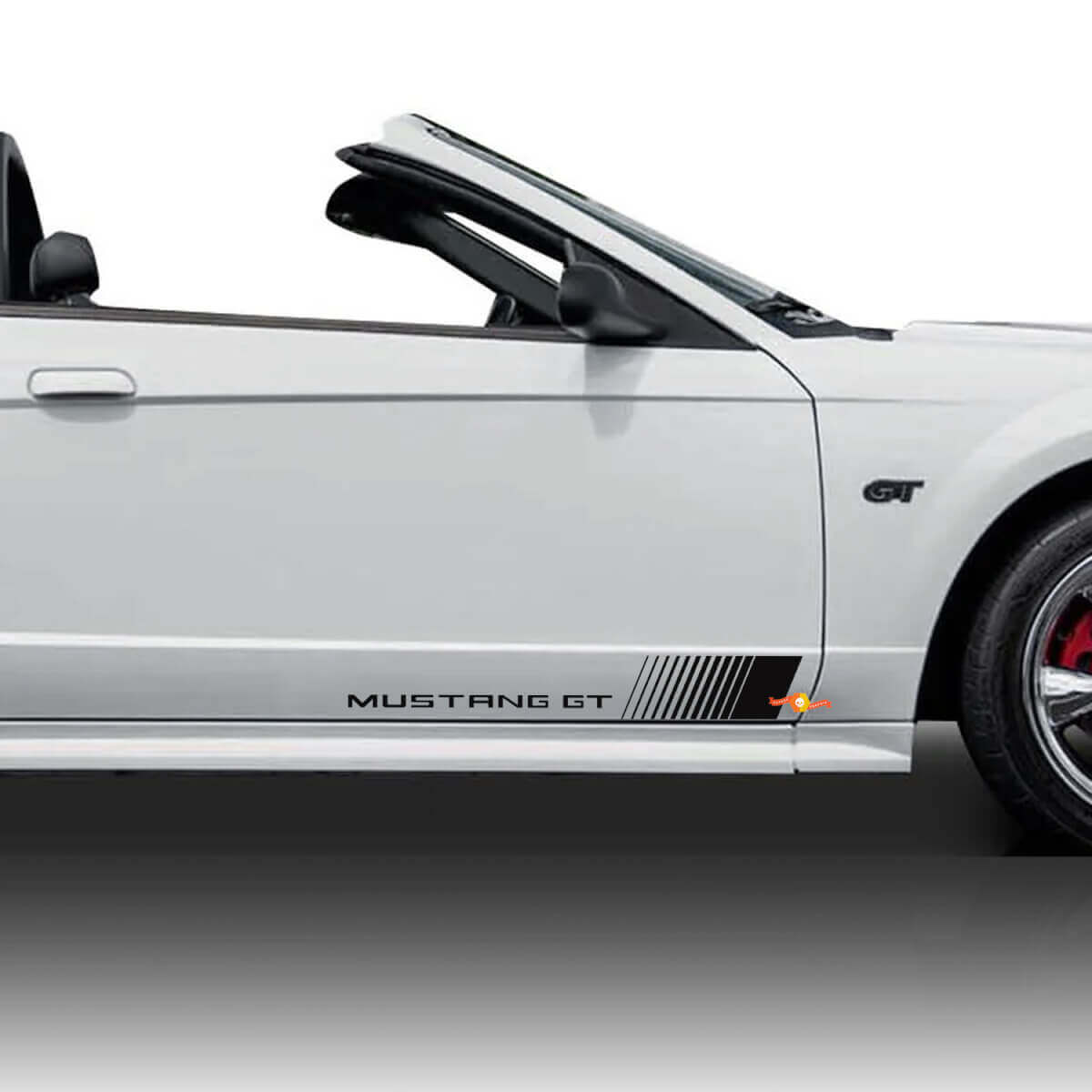 Ford Mustang GT Side Rocker Stripes Vinilo Pegatinas Calcomanías Gráficos
