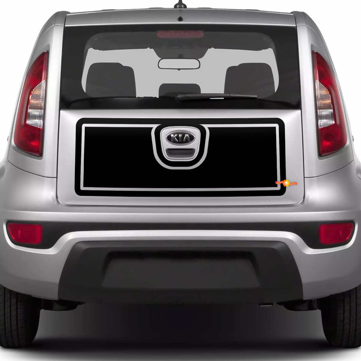 Calcomanía de vinilo para maletero trasero para Kia Soul 2
