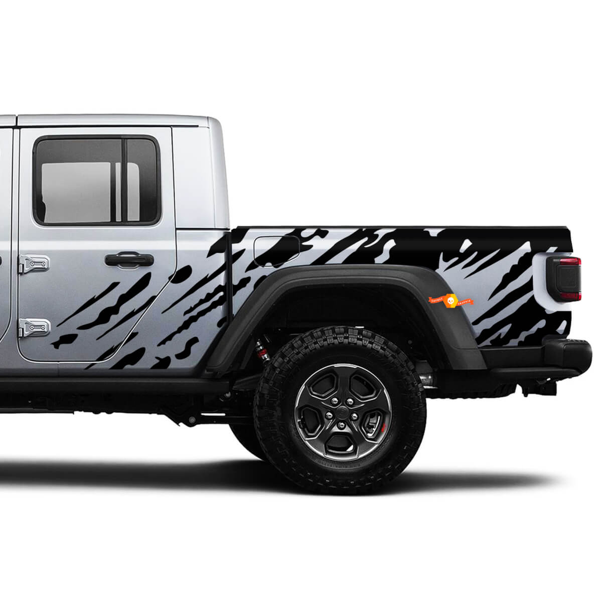 Jeep Gladiator Side Splash Dirt Vinilo calcomanía pegatina Kit de gráficos
