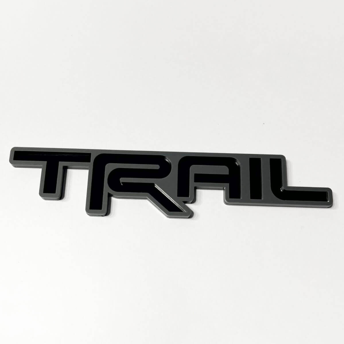 Emblema TRAIL 3D para guardabarros y portón 2 para Toyota TRD