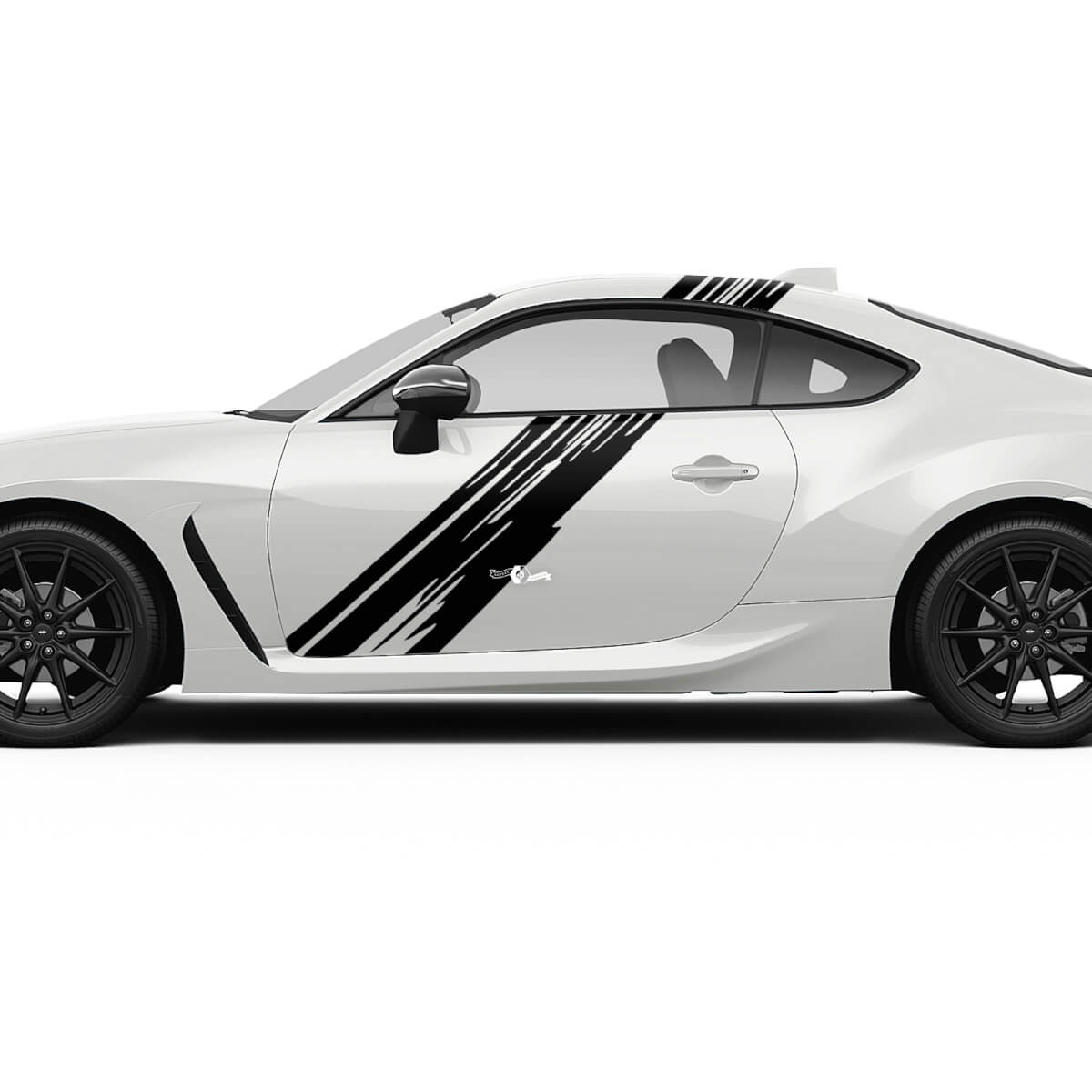 Calcomanías gráficas de rayas laterales para puertas, pegatinas para Toyota JR86 Supra
