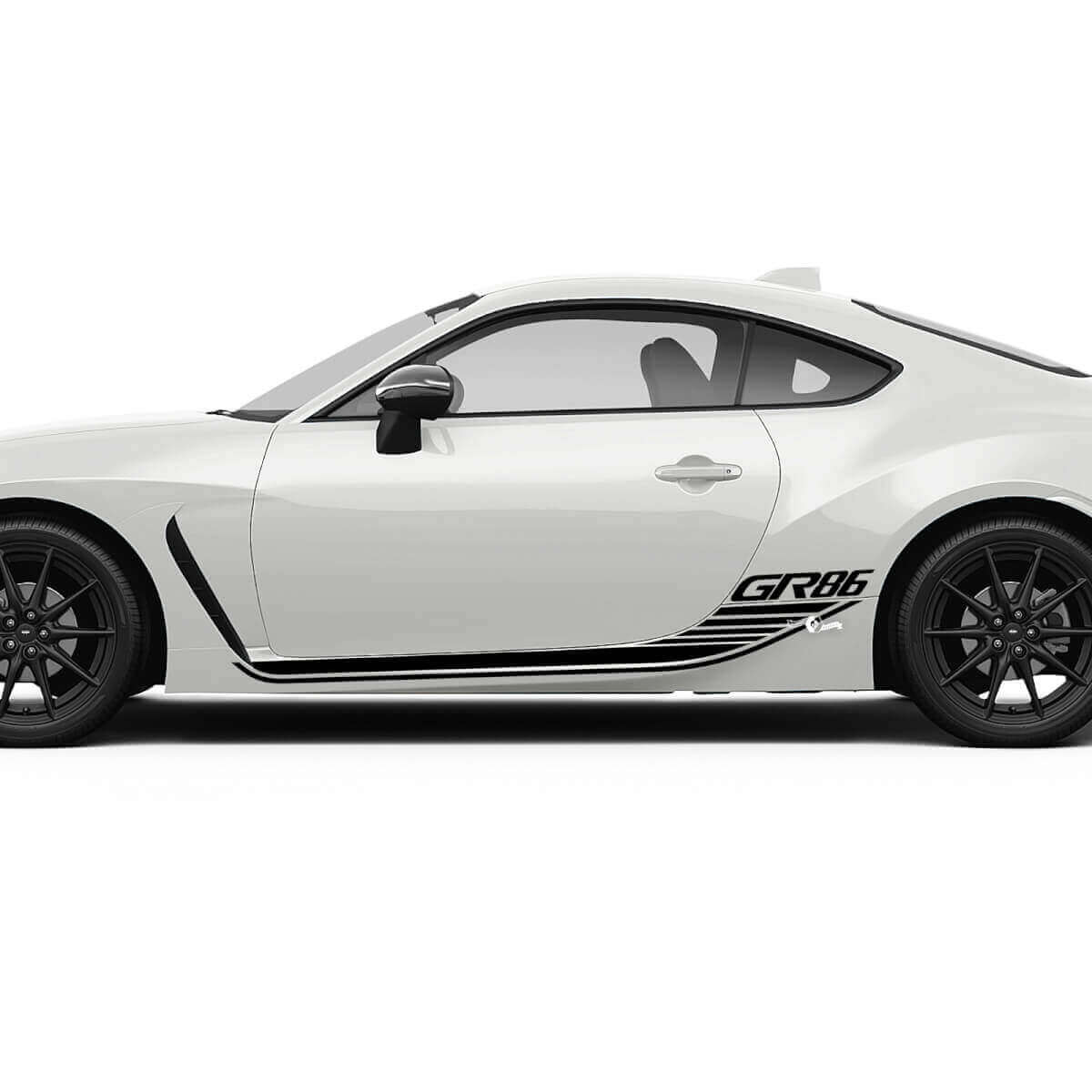 Puertas Carreras de carreras de puertas calcomanías gráficas para Toyota GR86
