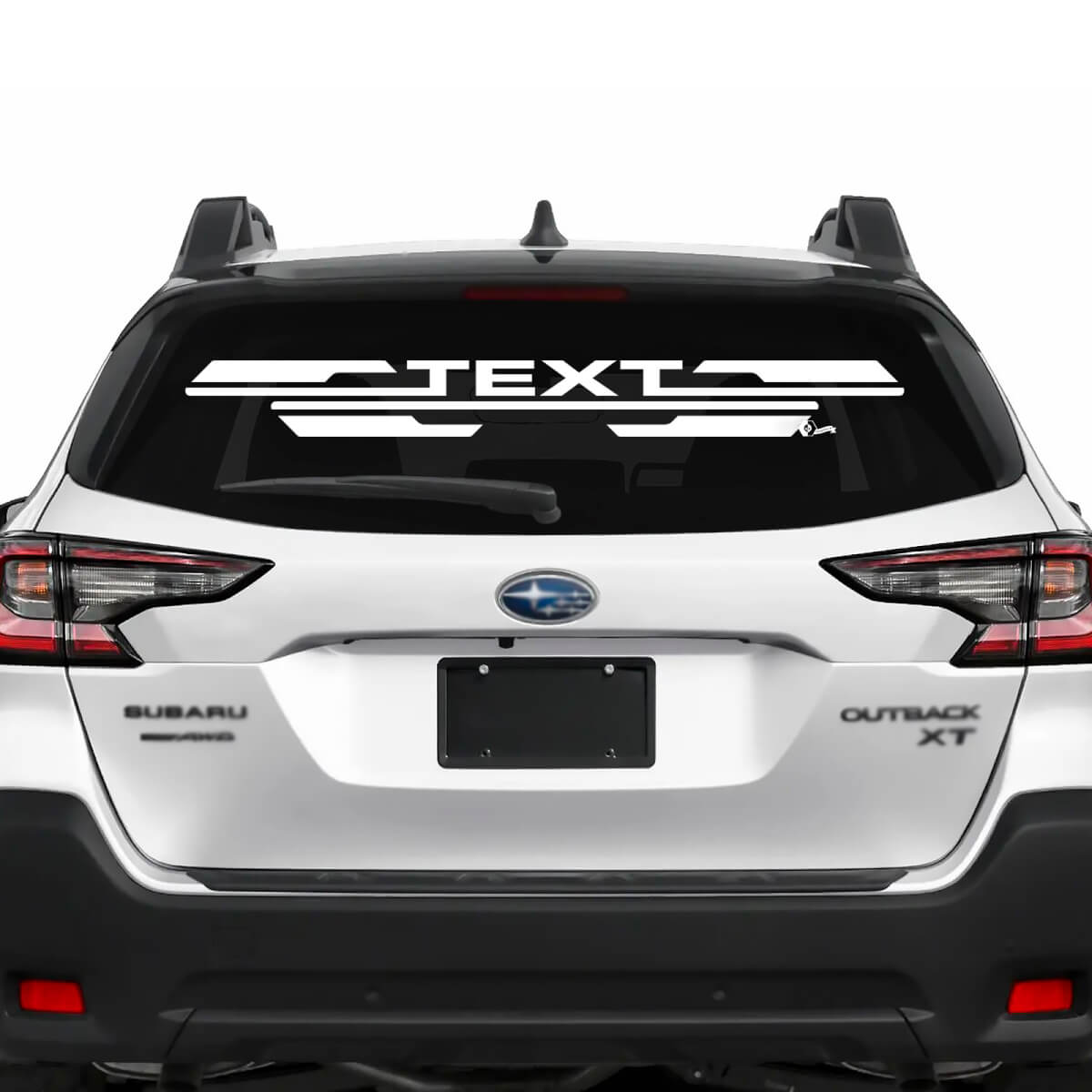 Suba Outback Window Wings Wings Vinyl Sticker Decal Graphic
