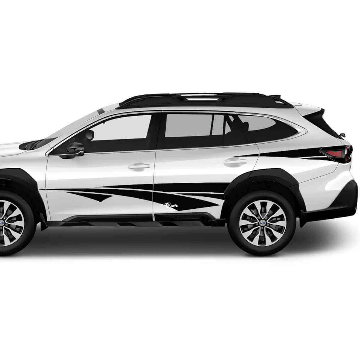 Kit de pegatinas de vinilo estilo tribal para puertas y lateral trasero para Subaru Outback