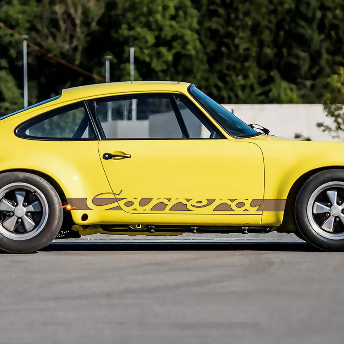 Porsche 911 Carrera Stripes Side calcomanía de calcomanía
