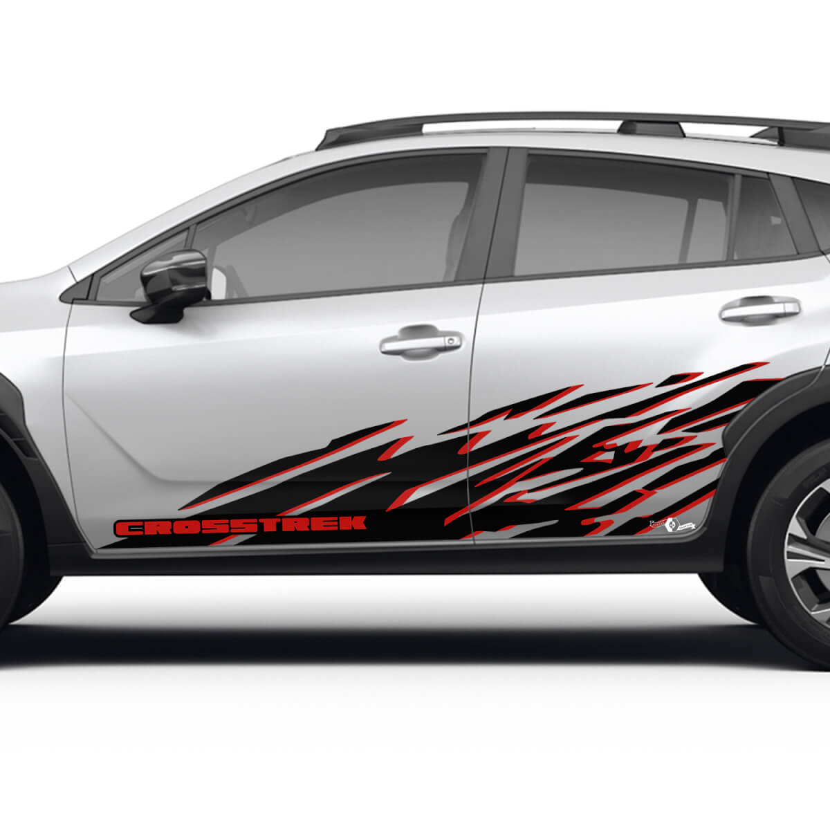 Puertas laterales Decal de vinilo Splash - Pegatina gráfica Universal Fit Suba CrossTrek
