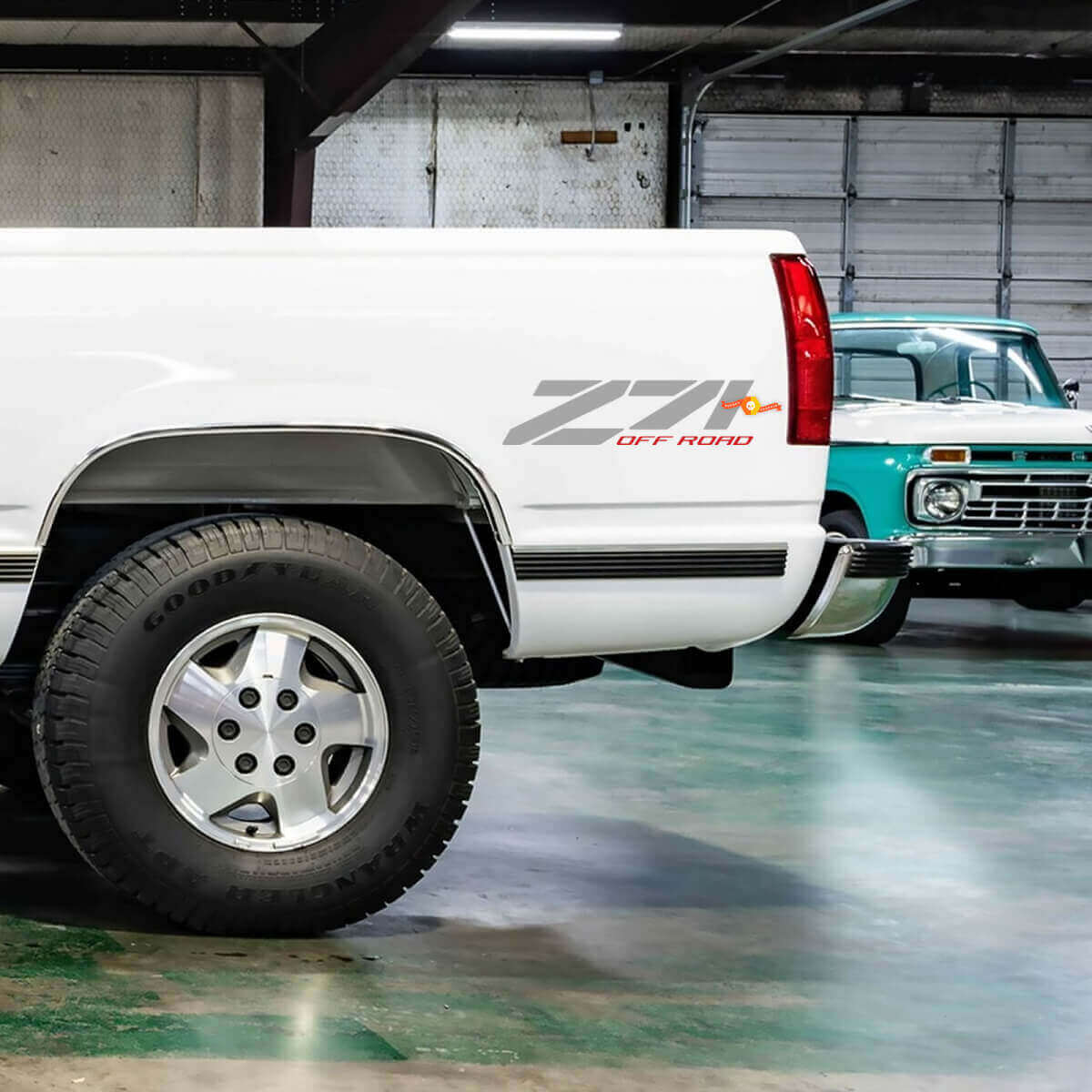Juego de calcomanías Z71 Off Road para la caja, para Chevrolet Silverado GMC Sierra