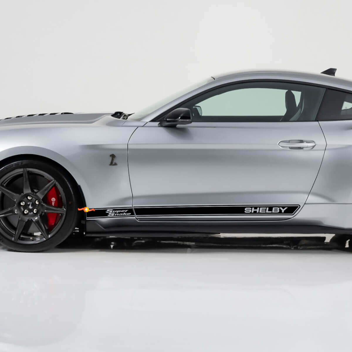 SUPER Snake Shelby Rocker Panel Decals para Ford Mustang
